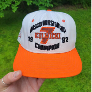 Vintage Alan Kulwicki 1992 #7 Winston Racing NASCAR Snapback Hat